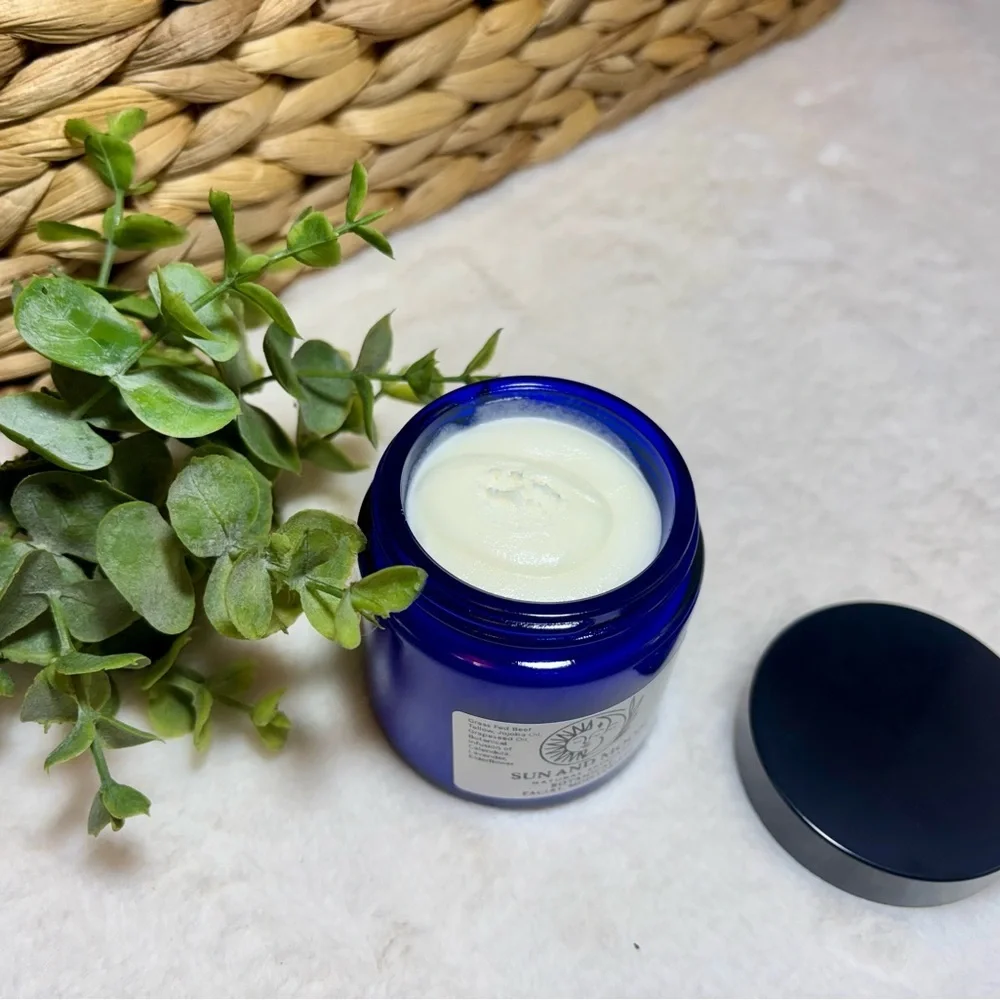 Sun and Moon Natural Skincare Botanical Facial Moisturizer 4oz